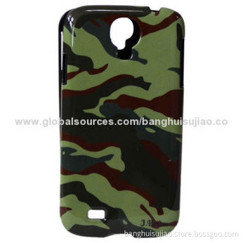Cool wind camouflage mobile phone cases for Samsung S4, IML/IMD process